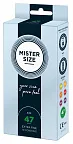 Презервативы Mister Size 47, 10 шт (прозрачный)