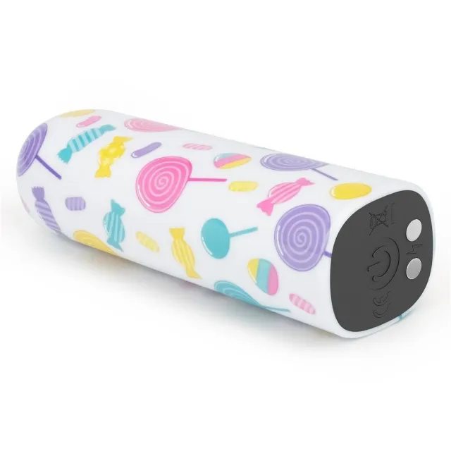 Вібратор для клітора LoveToy Lollipop Massager, 8,5 см (мульти)