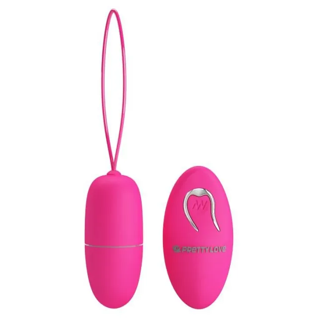 Виброяйцо Pretty Love Selkie Wireless Egg, 6,9х3 см (розовый)