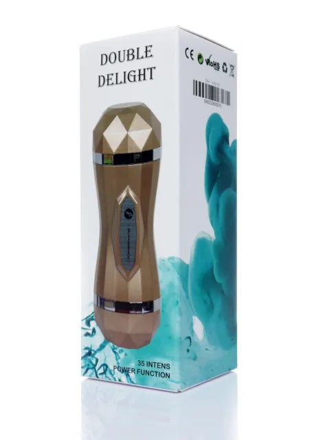 Мастурбатор B-Series Lyla Double Delight (телесный)