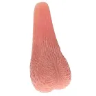 S-Line Ball Door Stopper - Stopier do drzwi, W kolorze cielistym, 13 cm