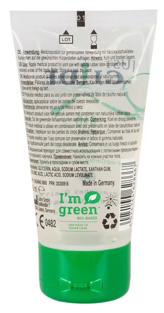 Just Glide Bio Anal - Lubrykant analny na bazie wody, Bez smaku, 50 ml