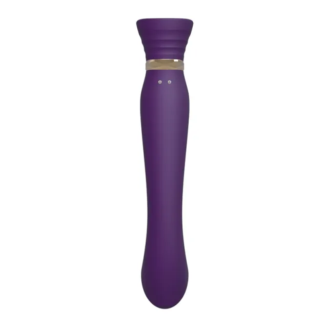 Zalo Queen G-Spot Pulse Wave - Wibrator, Fioletowy, 21, 5 cm