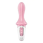Надувний анальний вібратор Satisfyer Air Pump Booty 5+, 19 см (рожевий)