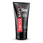 Swiss Navy Max Size - Krem wzmacniający erekcję, Bezzapachowy, 150 ml