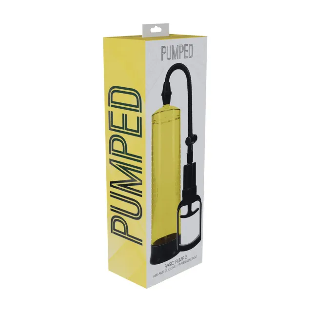Помпа для пениса Pumped Basic Pump 2, 31 см (желтый)