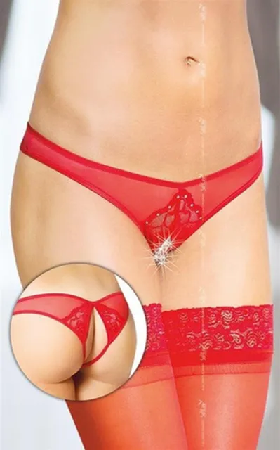 Трусики Softline Thongs 2442, M/L (красный)