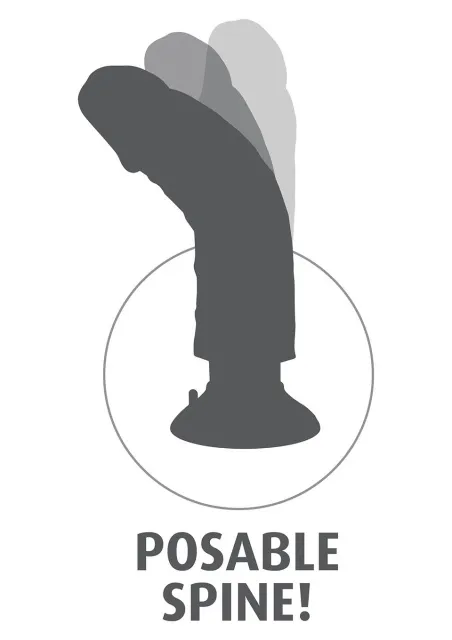 Вібратор Pipedream Vibrating Cock, 22,8 см (тілесний)