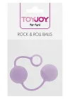 Вагінальні кульки Toy Joy Rock&Roll, 3,5 см (бузковий)