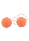 Вагінальні кульки SuperSoft Orgasmus Balls, 3,5 см (тілесний)