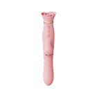 Zalo Rose Rabbit Thruster - Wibrator królik, Jasnoróżowy, 25 cm