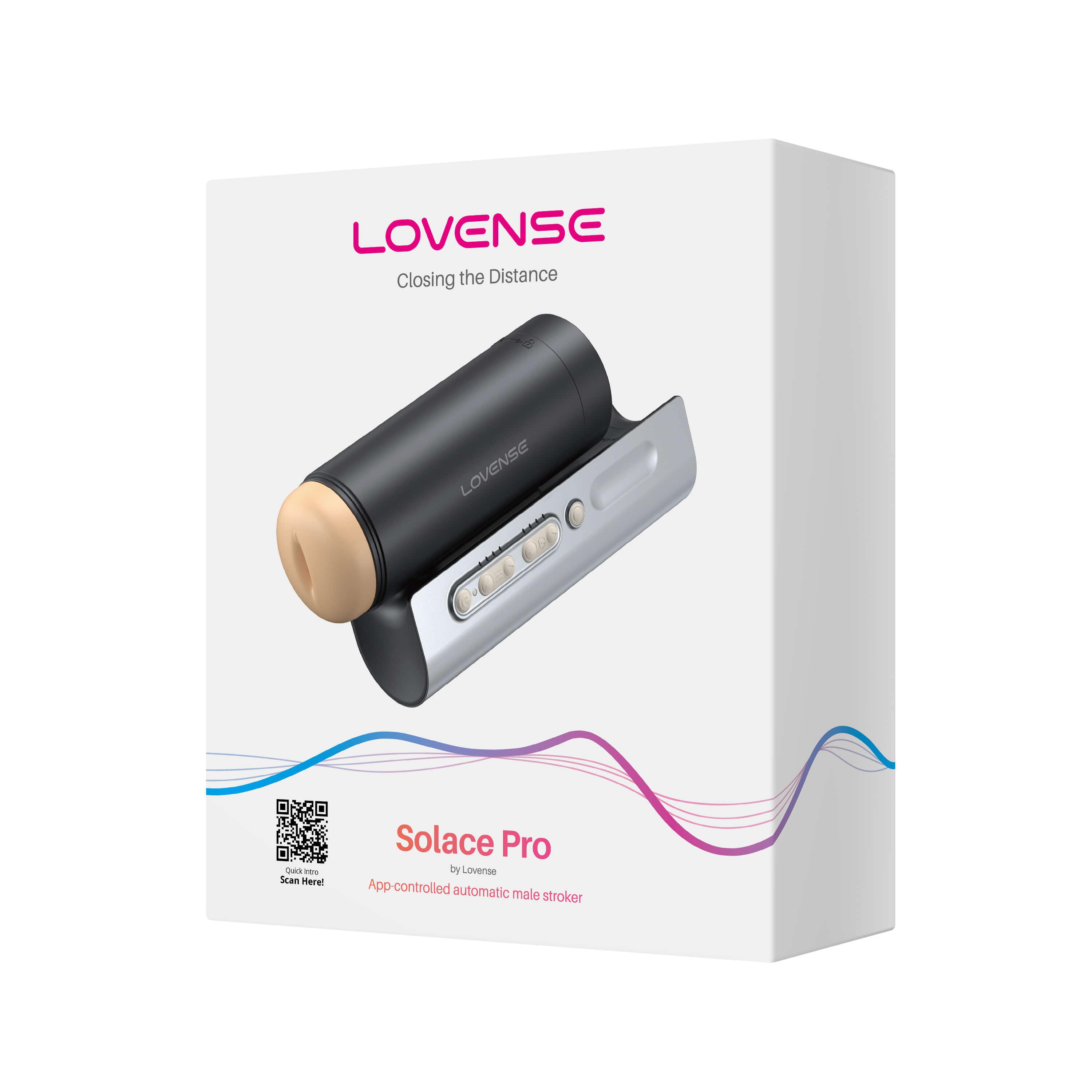 Автоматичний мастурбатор Lovense Solace Pro (прозорий)