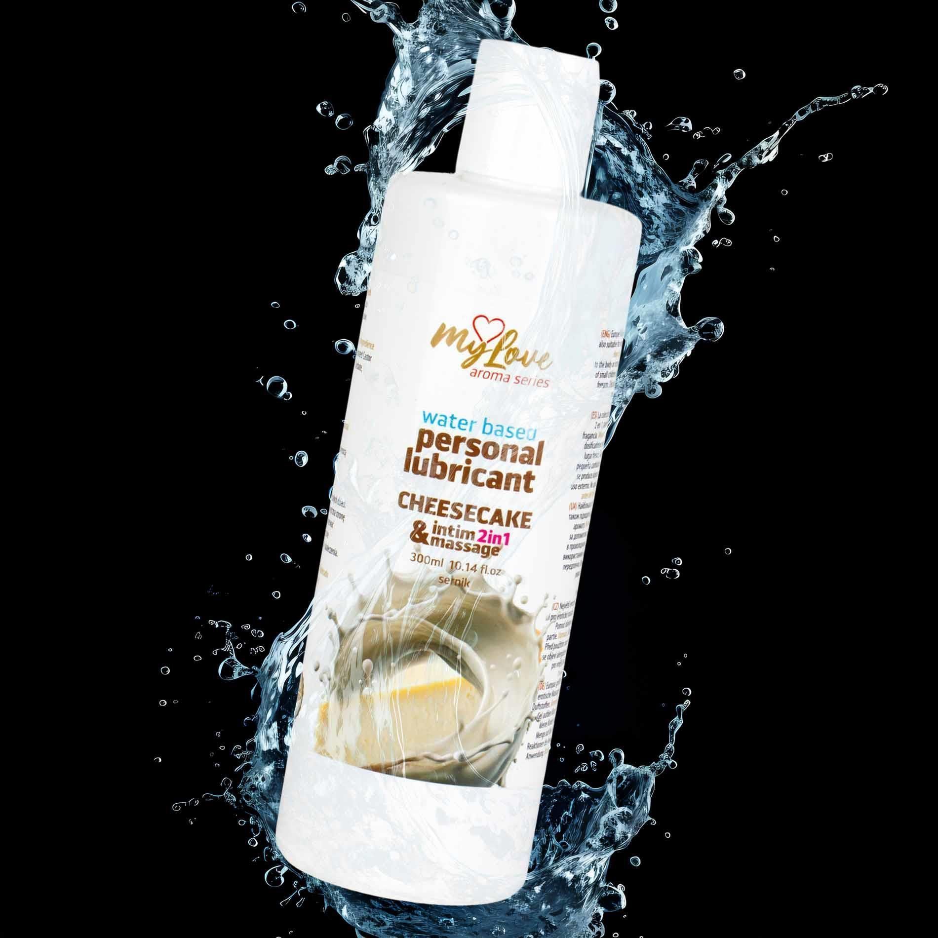 Lubrykant MyLove Aroma Series Intim&Massage 2w1 Cheesecake, 300 ml