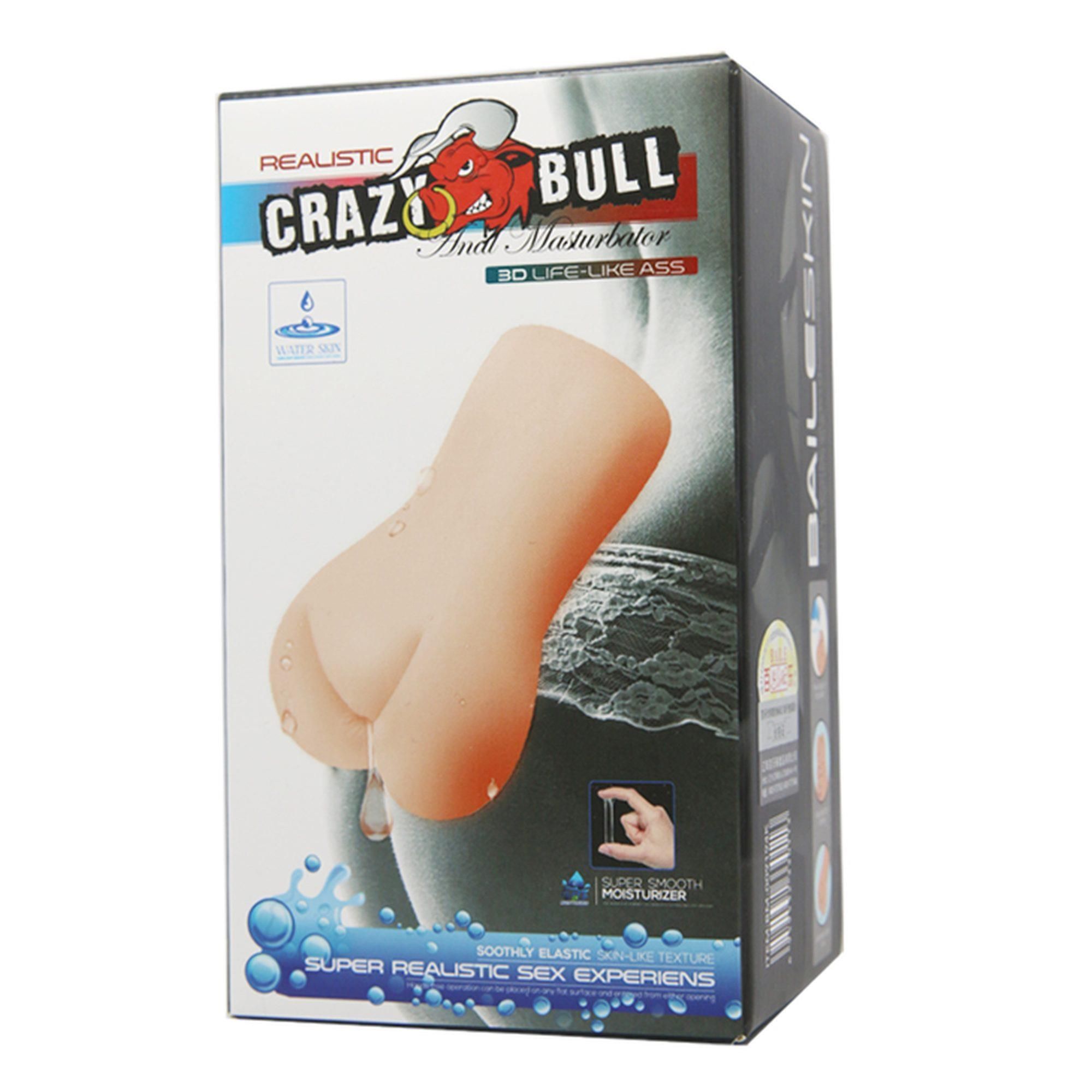 Мастурбатор Crazy Bull Realistic 3D Ass (телесный)