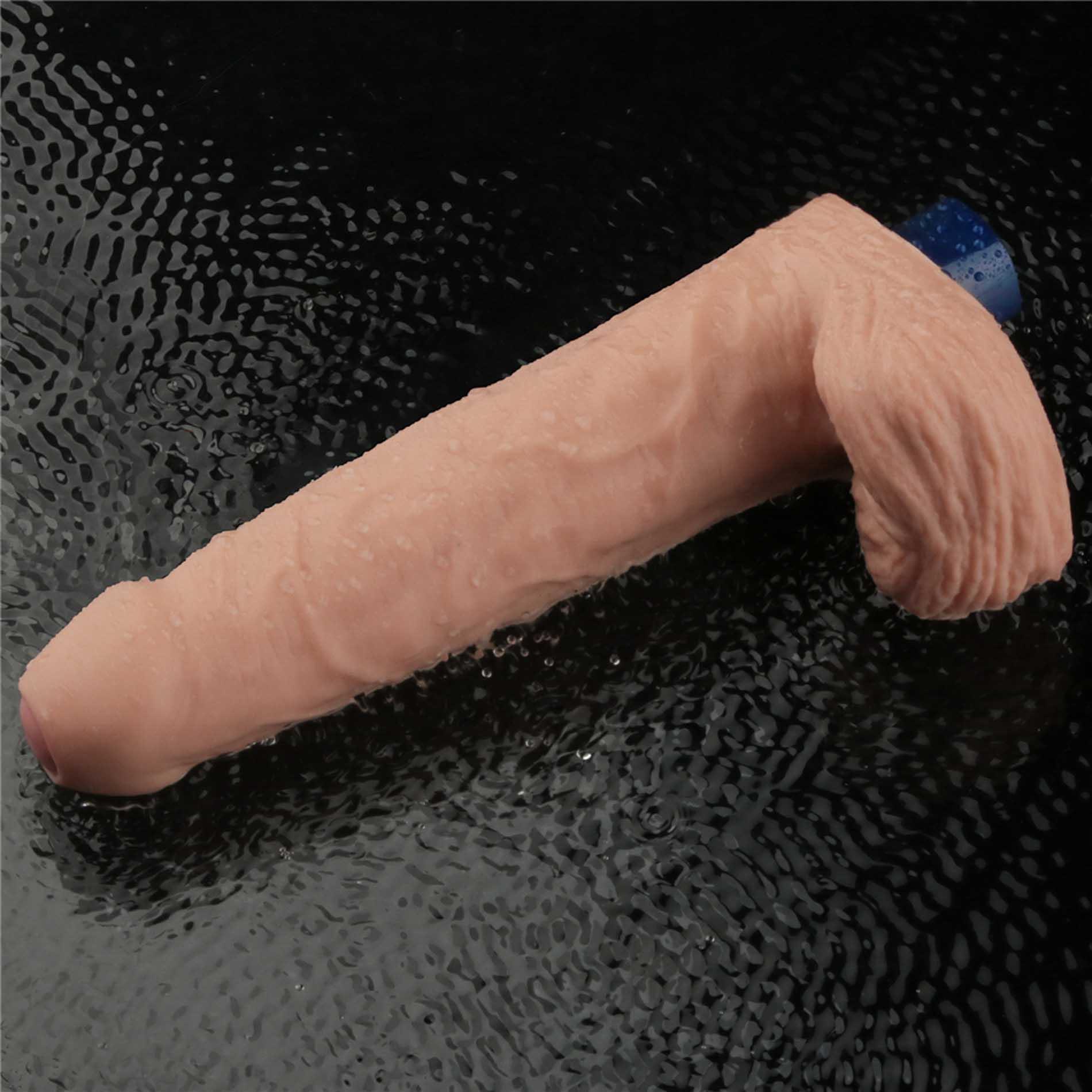 Vibrator Lovetoy Real Softee 9", 23 cm (w kolorze cielistym)