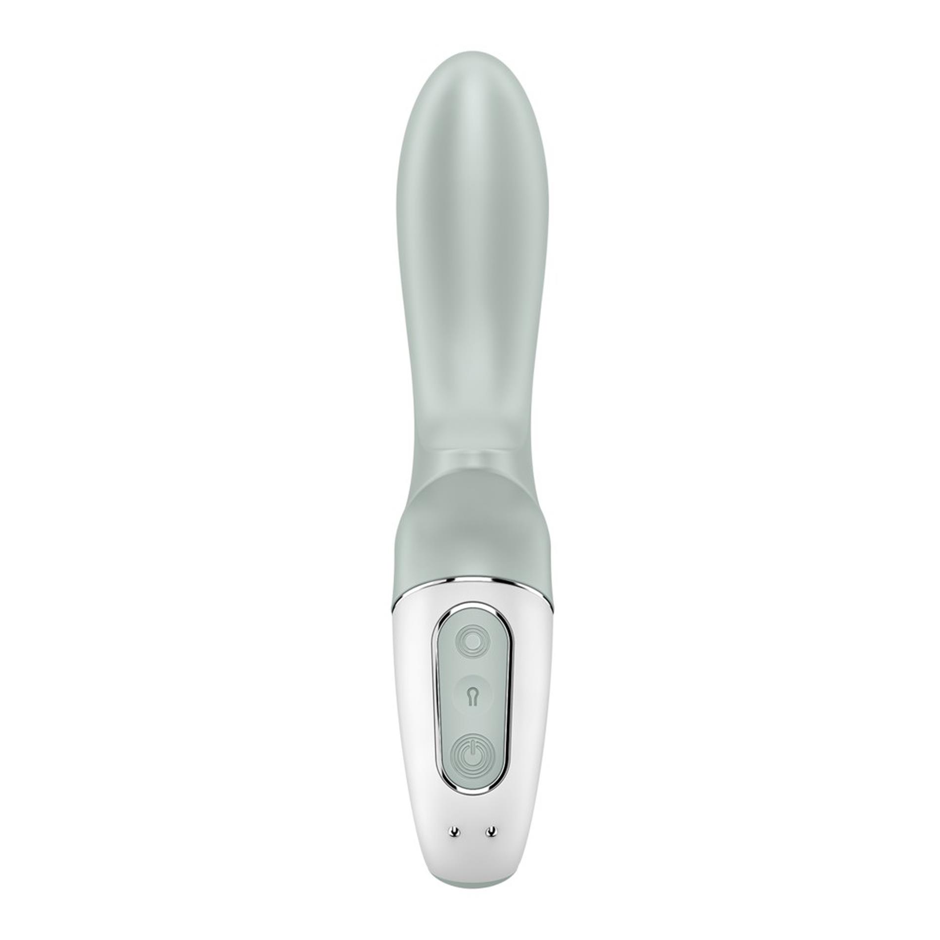 Анальный вибратор Satisfyer Air Pump Booty 3, 19 см (зеленый)