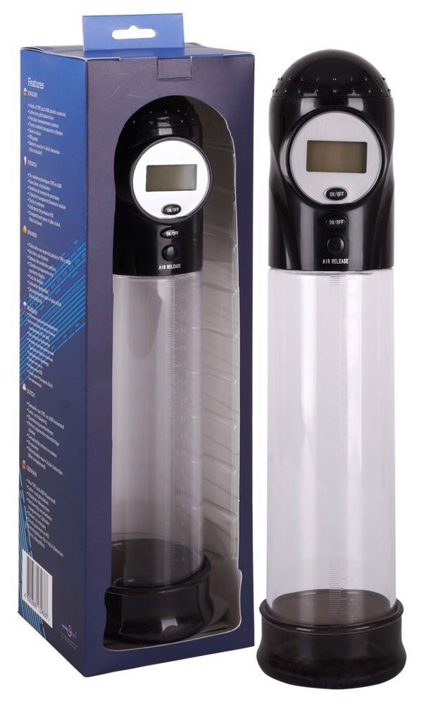 Automatyczna pompka próżniowa SevenCreations Digital Auto Pump, 30,5 cm (przezroczysty)