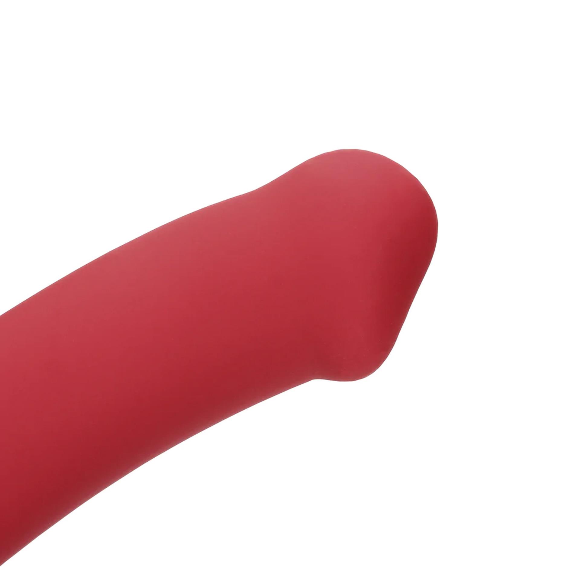 Фаллоимитатор Loveline Non-Phallic, 19.8 см (красный)
