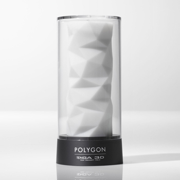 Мастурбатор Tenga 3D Polygon (белый)