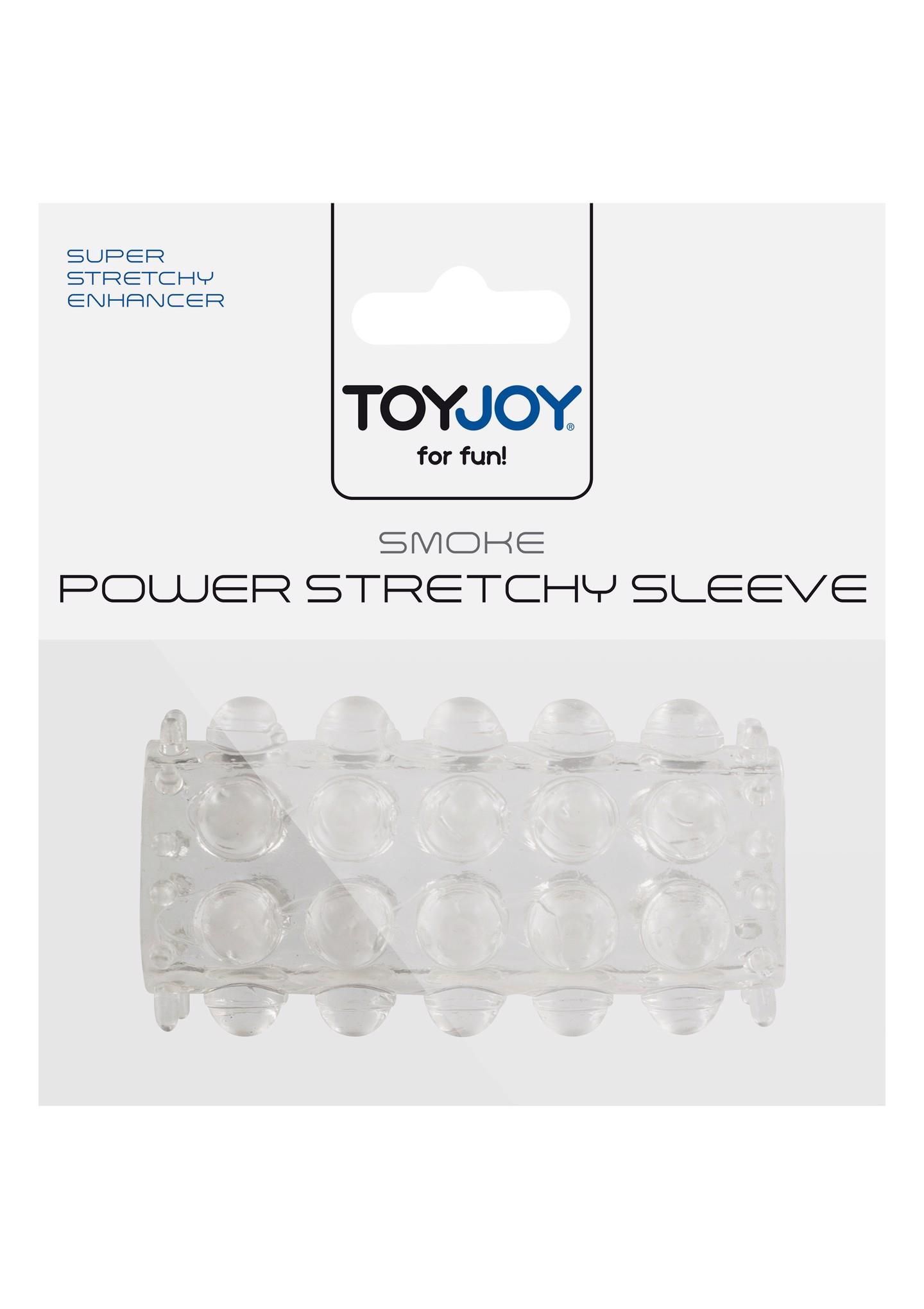 Насадка на пенис Power Stretchy Sleeve, 6,5 см (прозрачный)