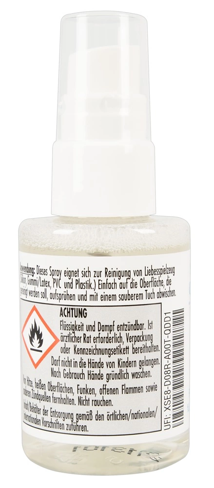 You2Toys - Spray czyszczący do akcesoriów intymnych, Bezzapachowy, 50 ml
