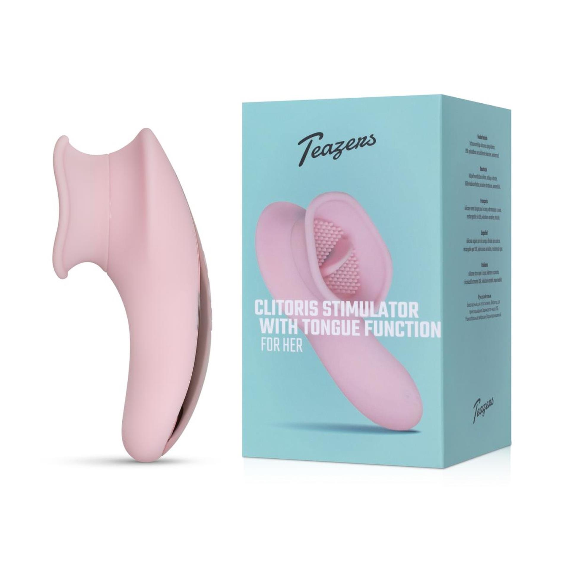 Вибратор для клитора Teazers Clitoral Stimulator (розовый)