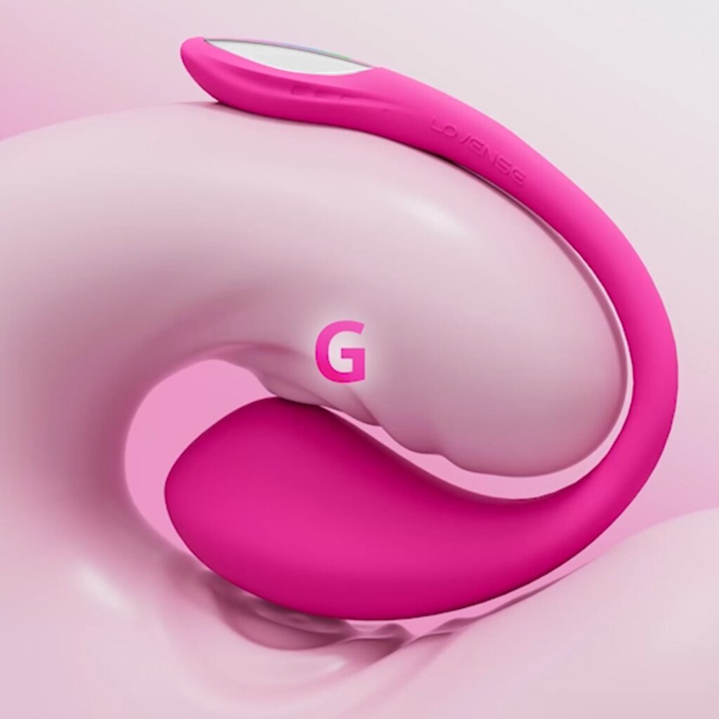 Виброяйцо Lovense Lush 4, 17.5 см (розовый)