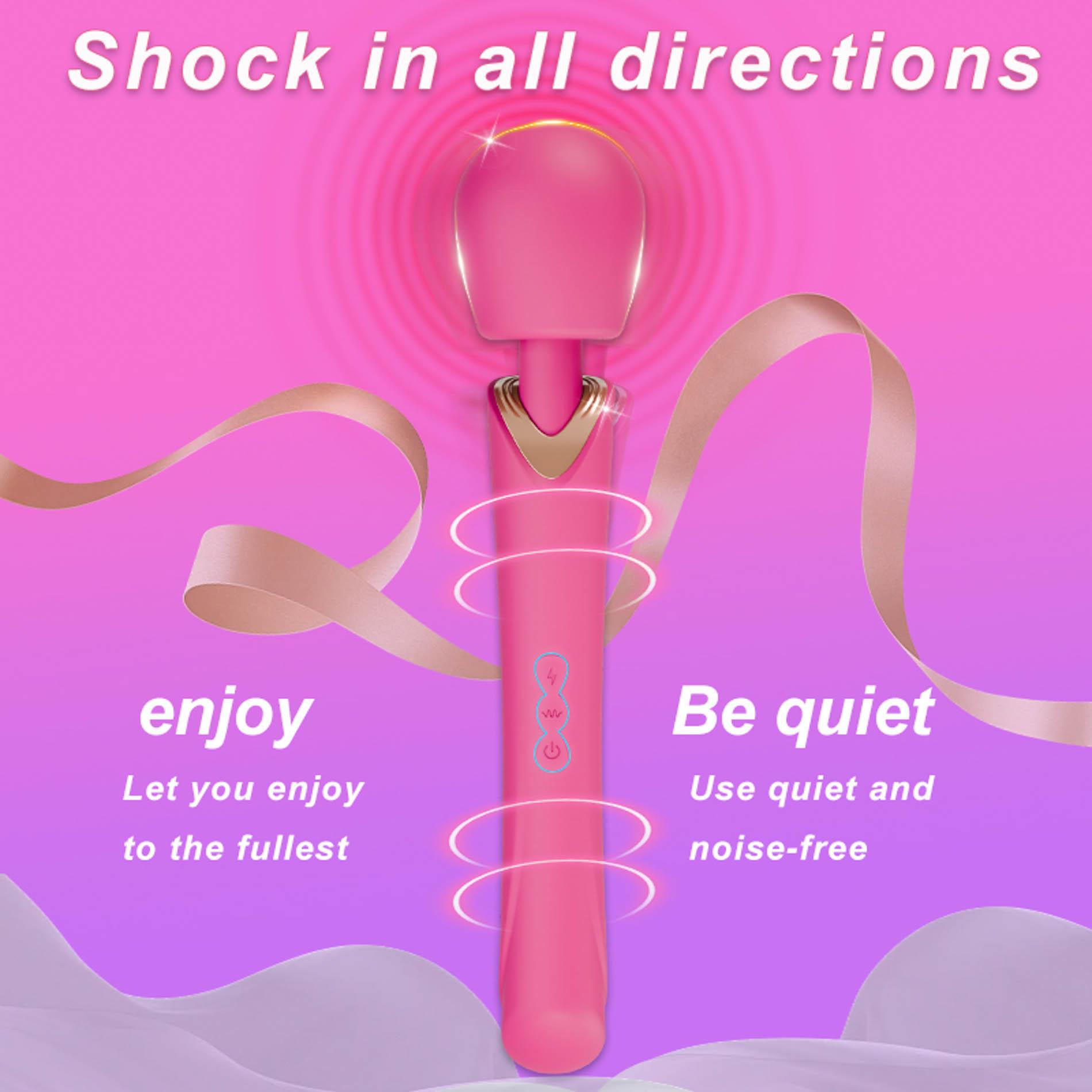 Вибратор B - Series Cute Perfect Wand, 30 см (розовый)