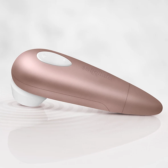 Вакуумный стимулятор клитора Satisfyer Number One (золотой)