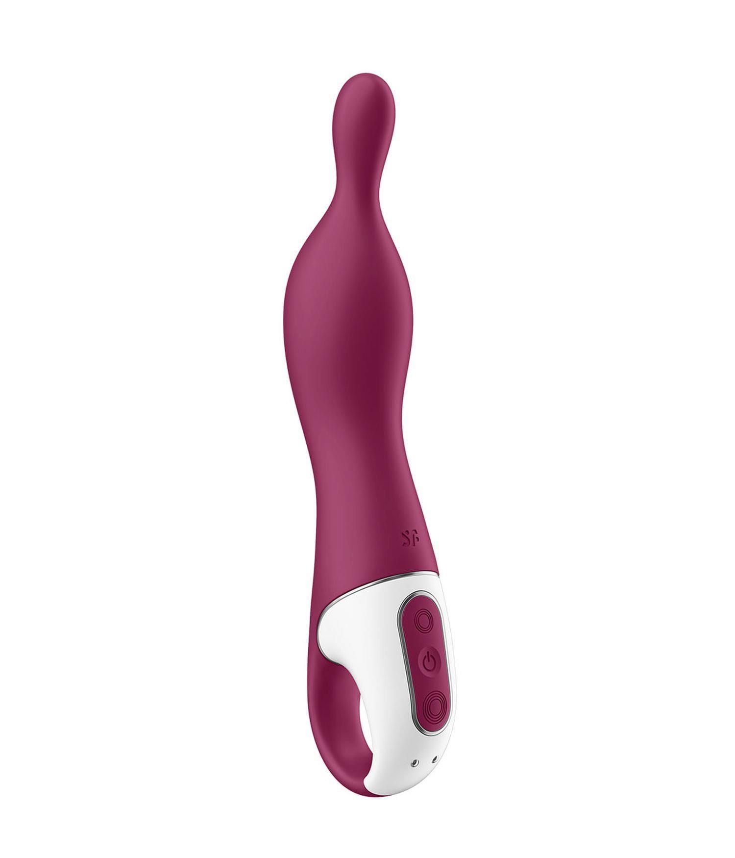 Вибратор Satisfyer A-Mazing 1, 21,7 см (бордовый)