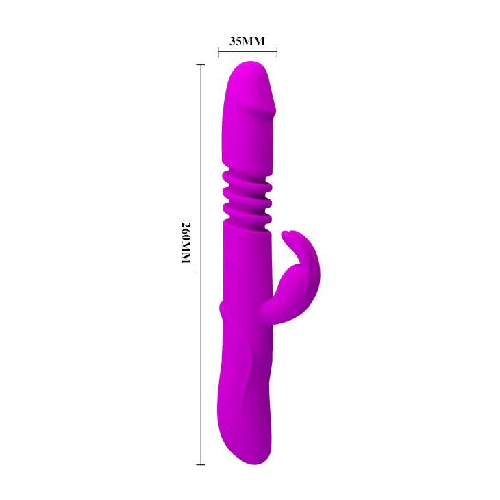 Вибратор Pretty Love Ward Vibrator, 26 см (фиолетовый)