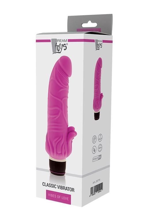 Реалистичный вибратор Dream Toys Classic, 21,5 см (розовый)