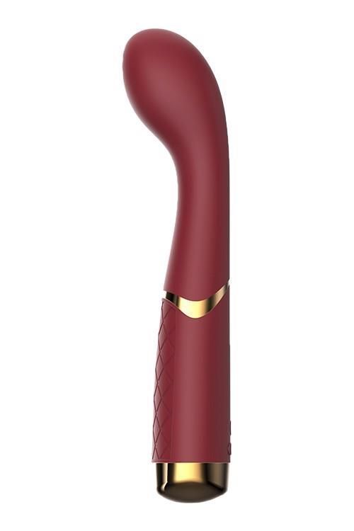 Вибратор для точки G Dream toys Romance, 19,5 см (бордовый)
