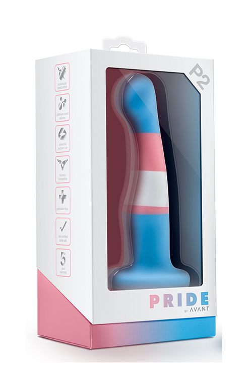 Фаллоимитатор Blush Avant P2, 15.2 см (мульти)