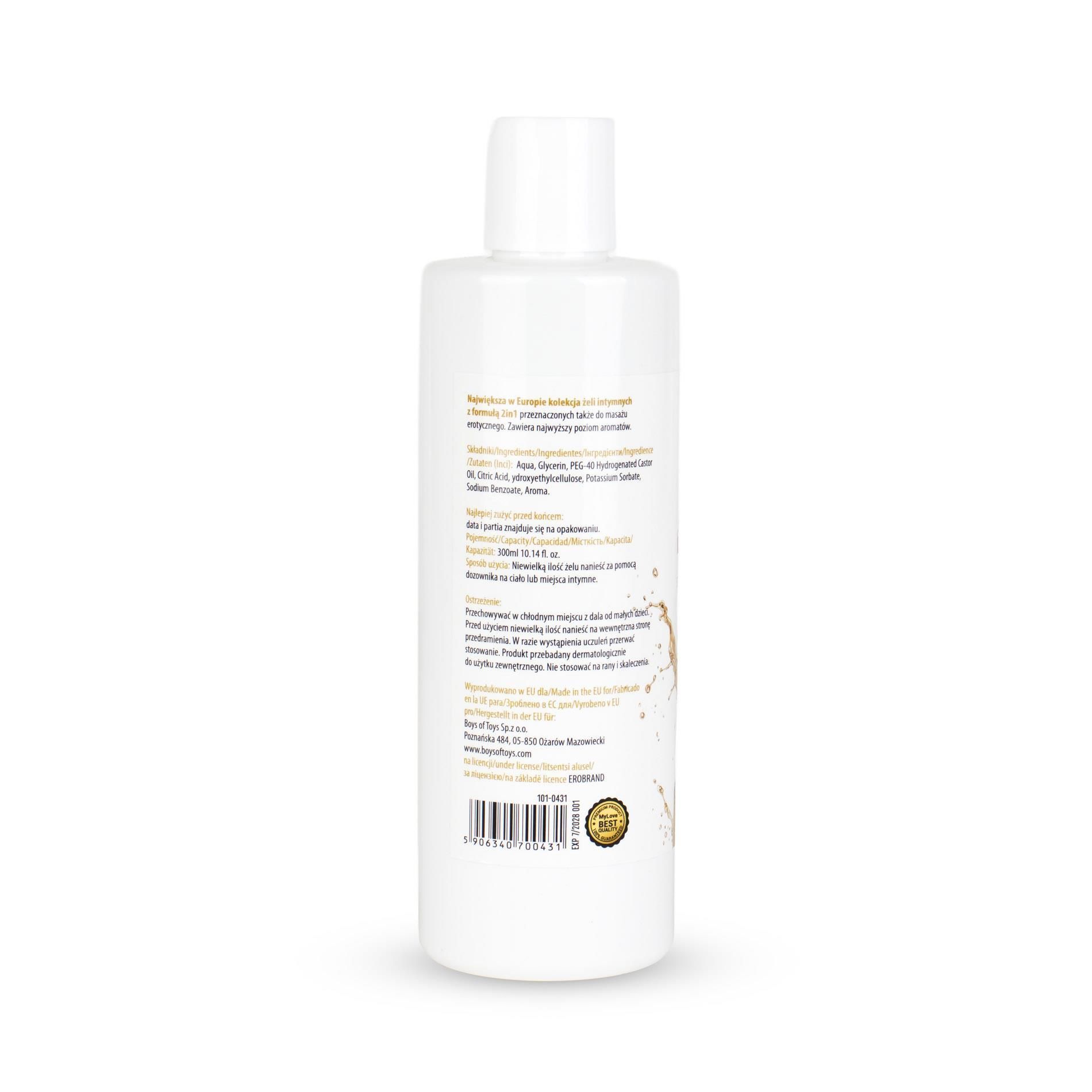 Лубрикант MyLove Aroma Series Intim&Massage 2in1 Sparkling Wine, 300 мл