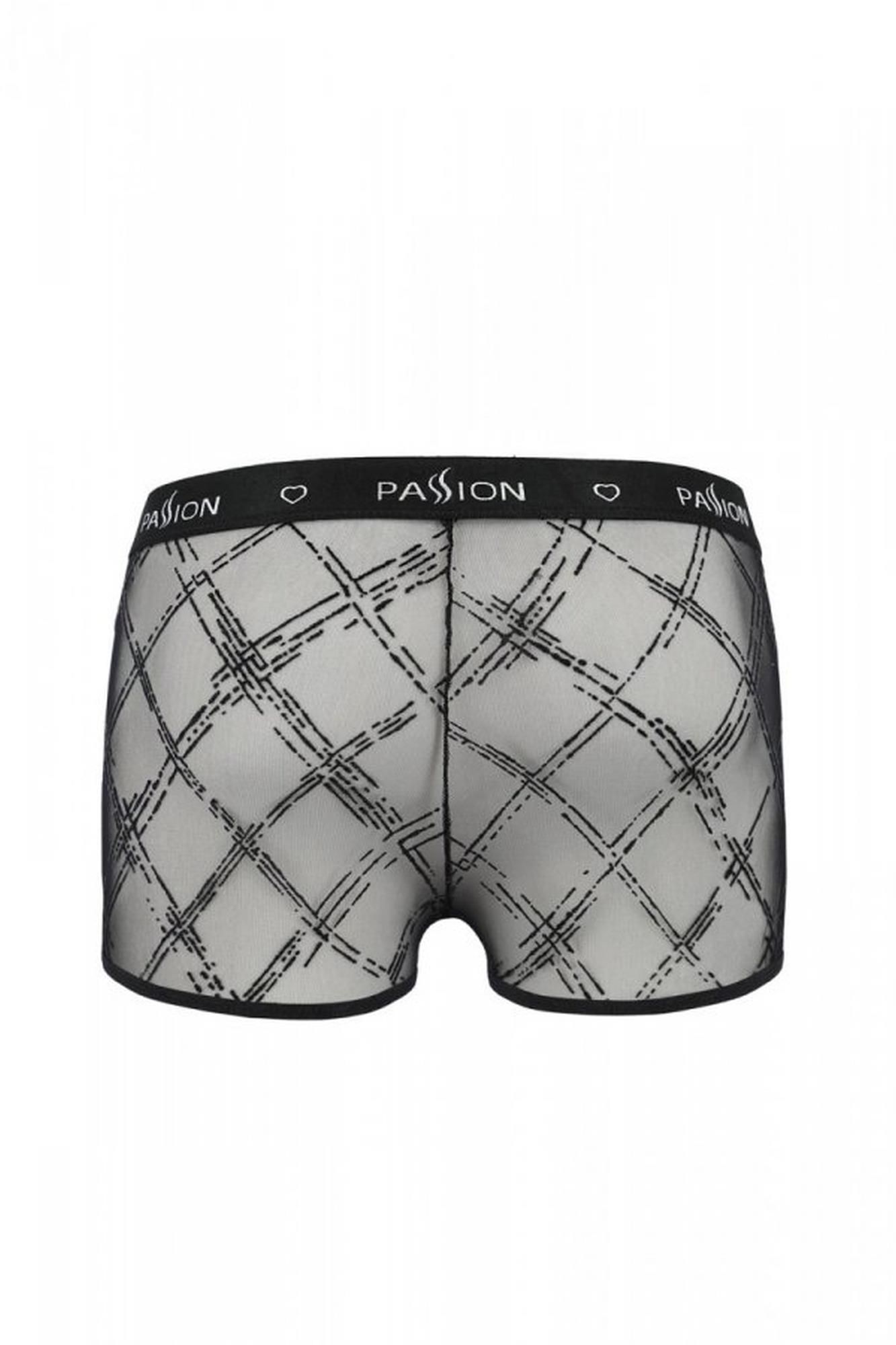 Seksowna bielizna męska Passion Free Your Senses Short James 032, S/M (czarny)