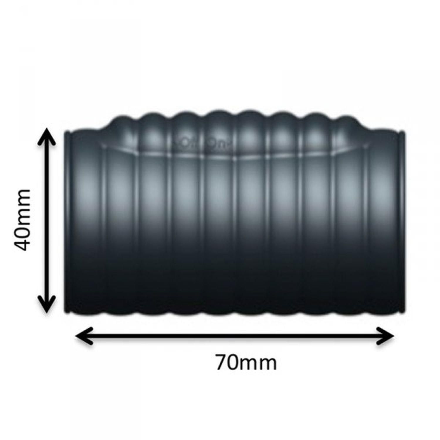 Насадка на пенис Dorcel Deepvibe, 7 см (черный)