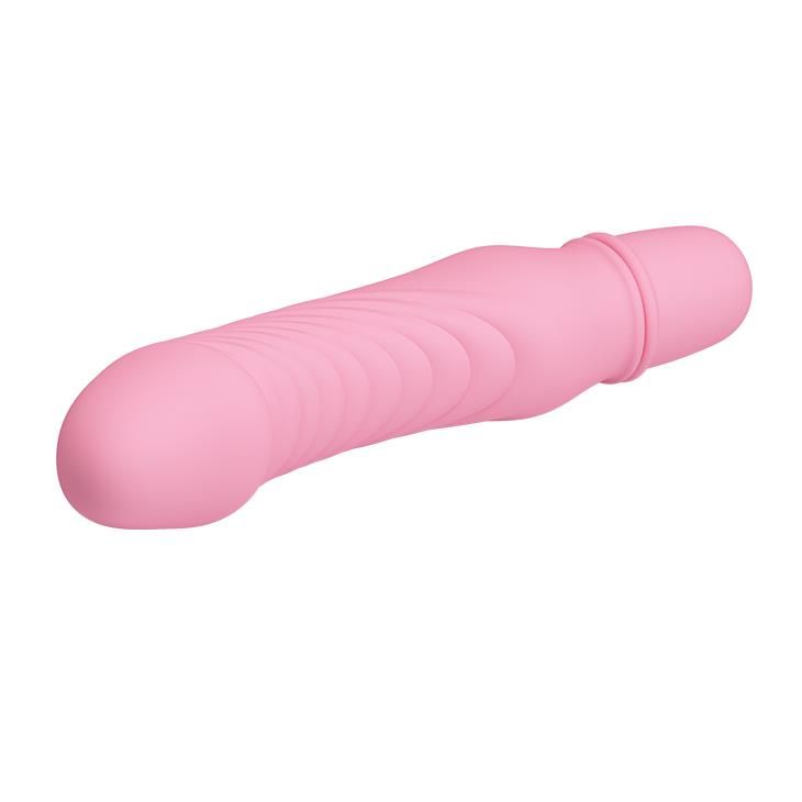 Вибратор Pretty Love Stev, 13,5 см (светло-розовый)