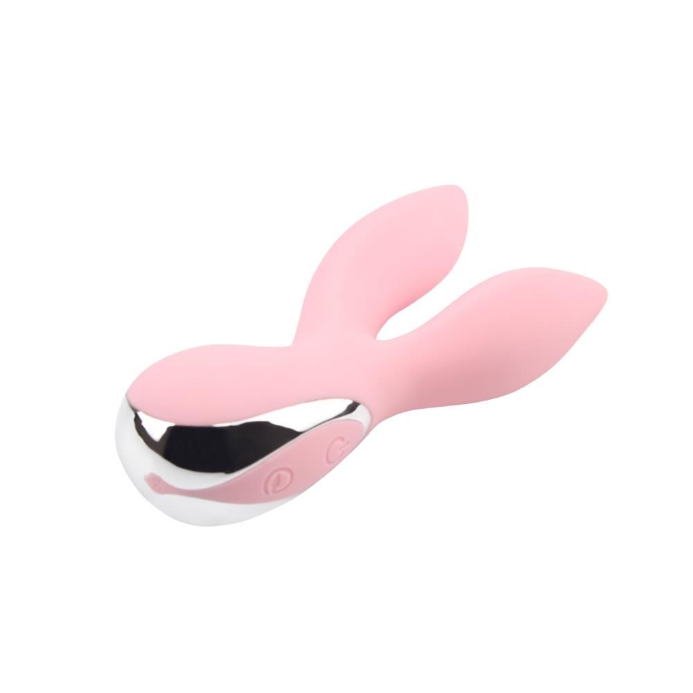 Вибратор Aphrovibe Oh My Rabbit, 13.5 см (розовый)