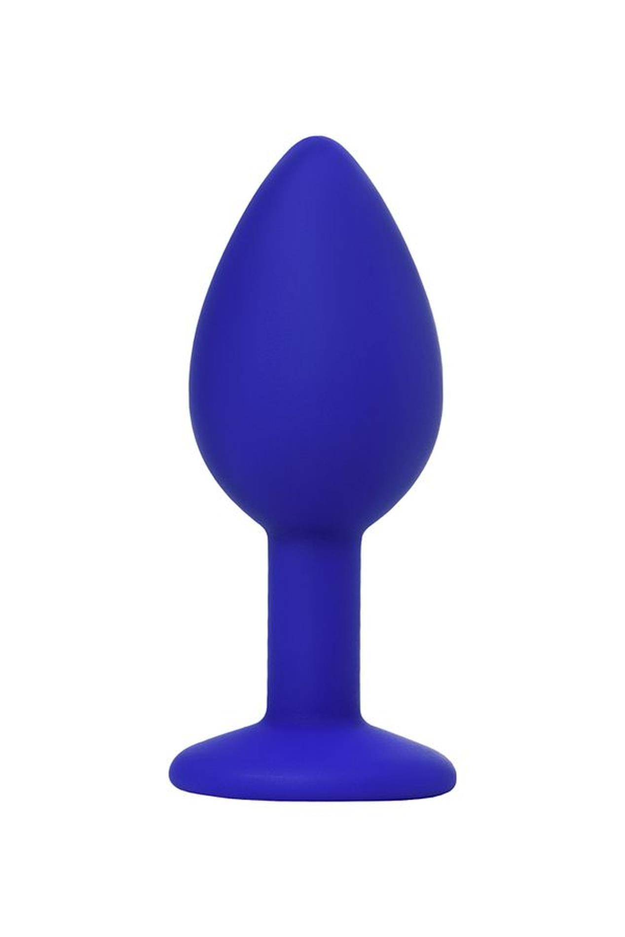 Korek analny ToDo Anal Plug Brilliant, 7 cm (niebieski)