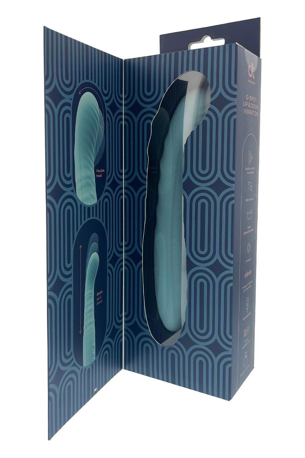 Вибратор Dreamtoys Taylor, 19.2 см (мятный)