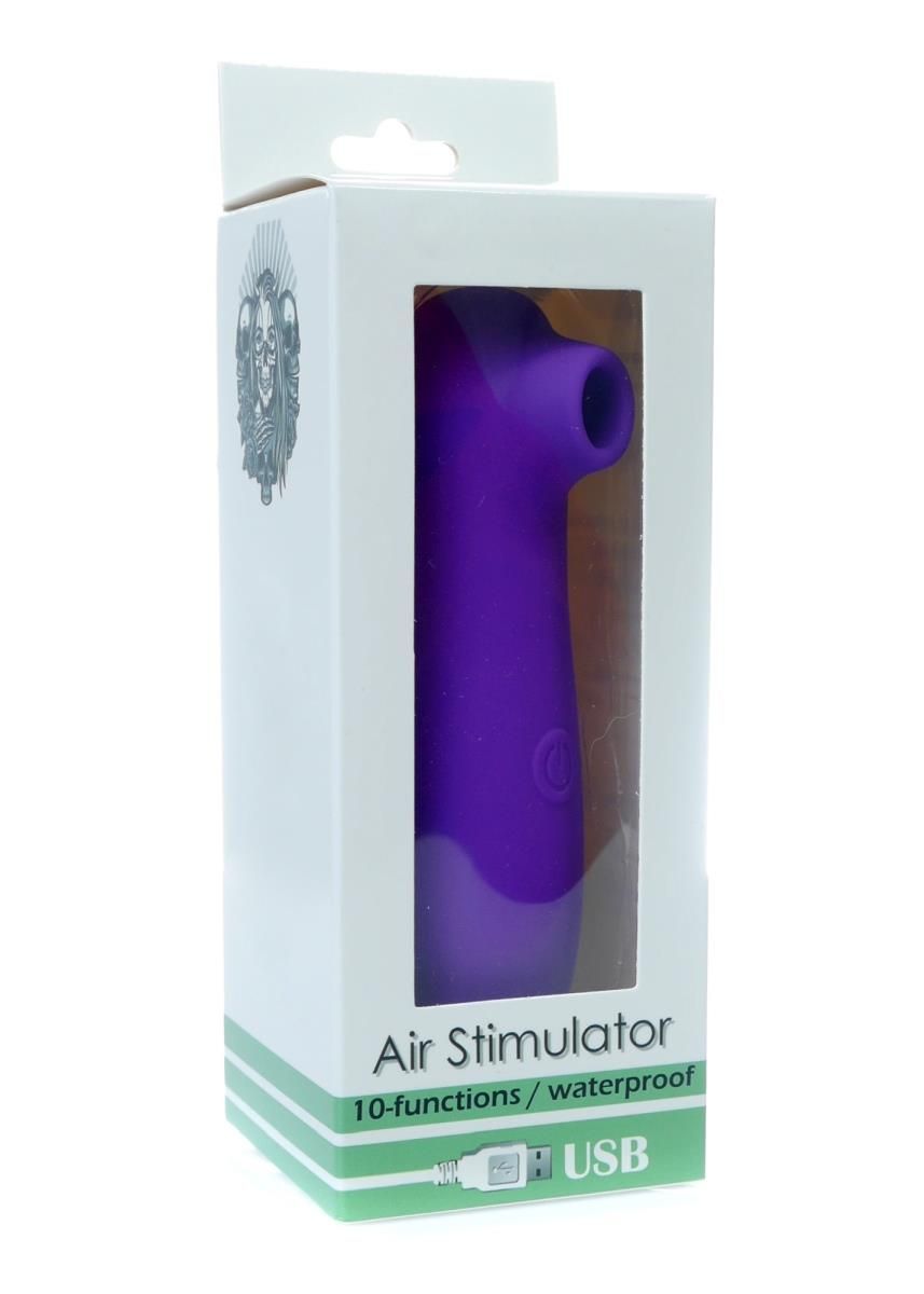Вакуумный стимулятор клитора Boss Series Air Stimulator (фиолетовый)