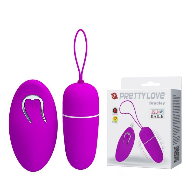 Wibrujące jajko Pretty Lov Wireless control Egg, 6,5 cm (fioletowy)