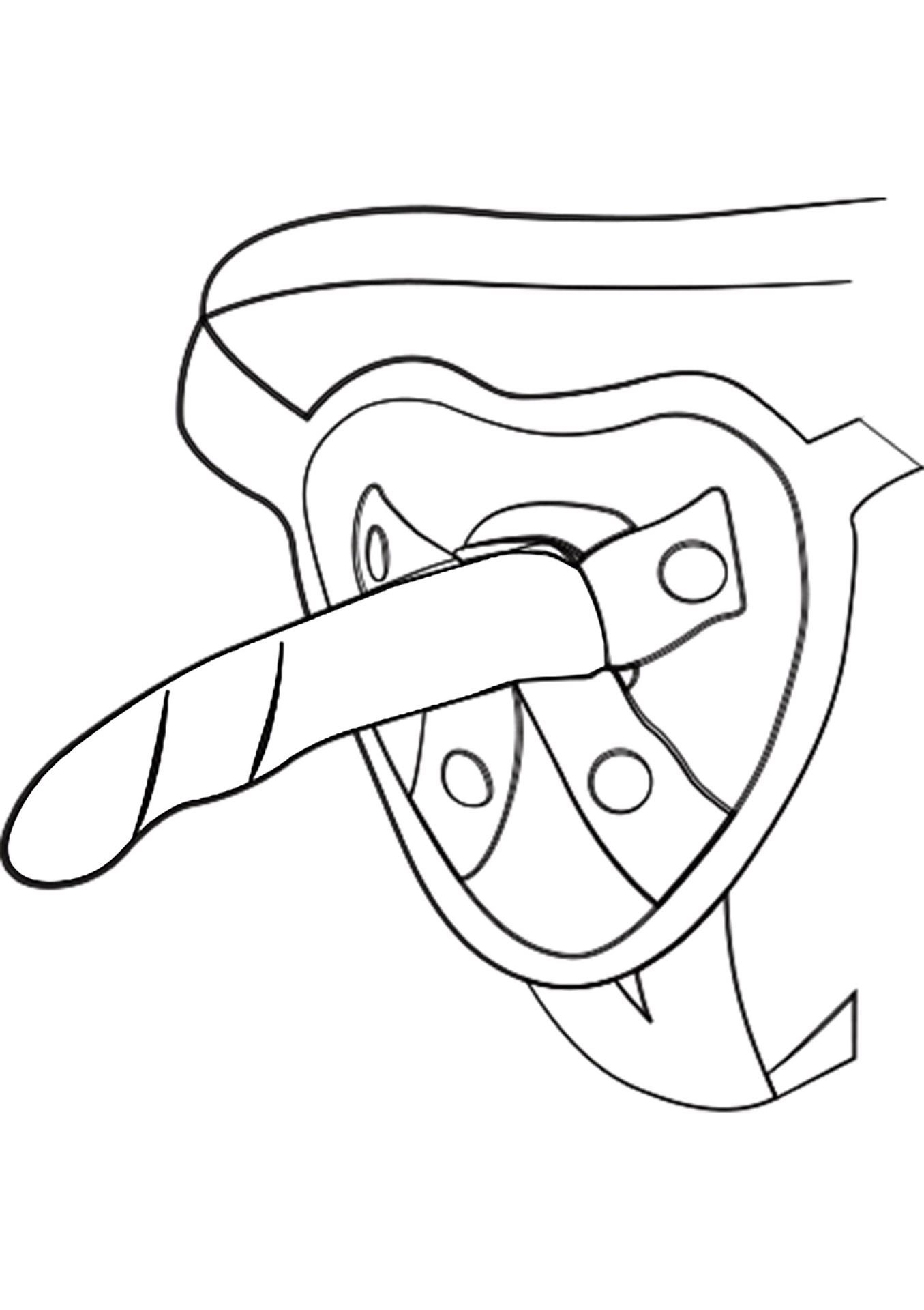 Фаллоимитатор Romp Dizi, 18 см (оранжевый)