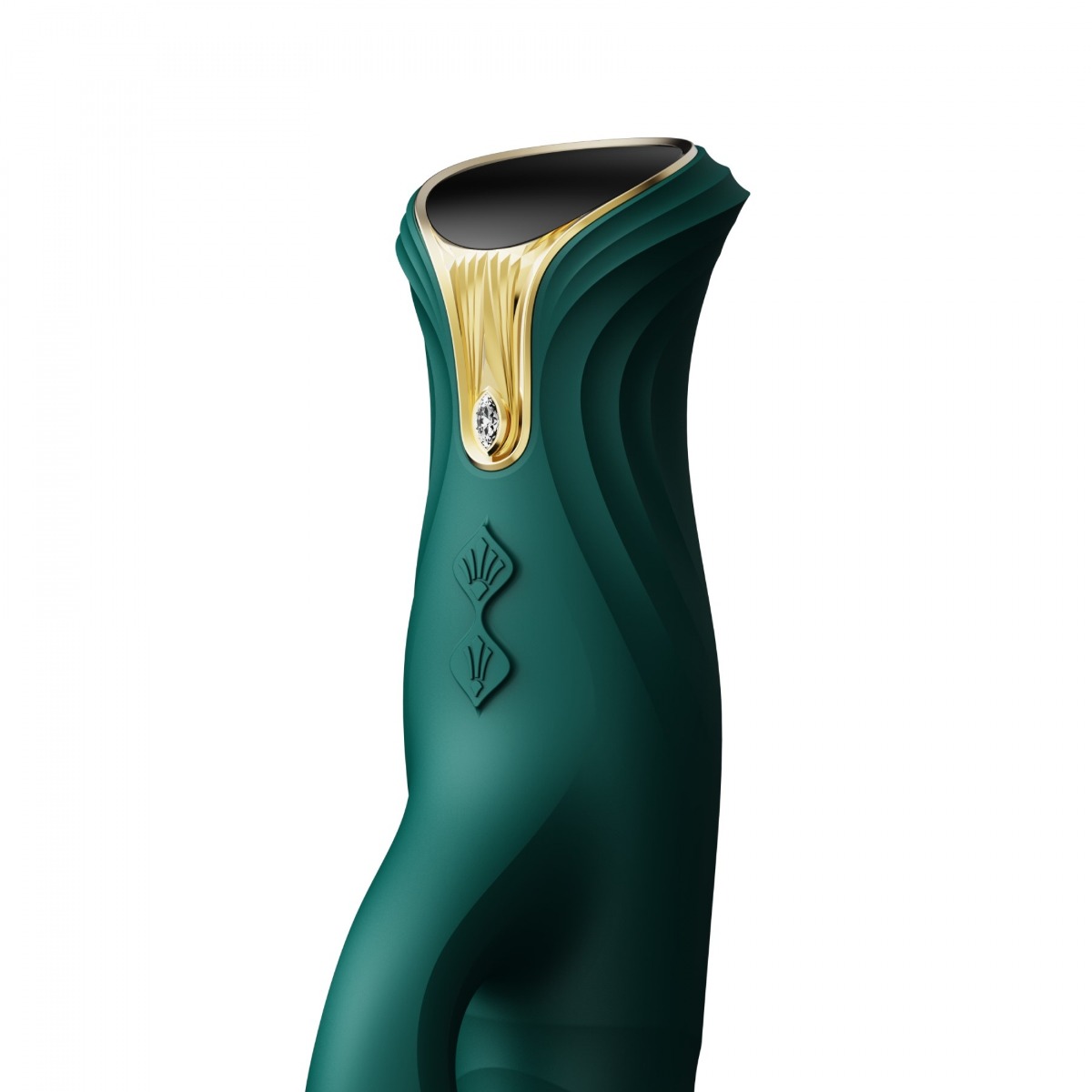 Вибратор-кролик Zalo Mose Rabbit Thruster, 25,7 см (зеленый)