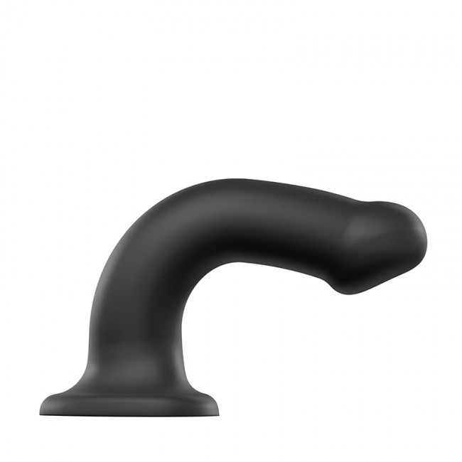 Фаллоимитатор Strap-On-Me Dual Density L, 19 см (черный)