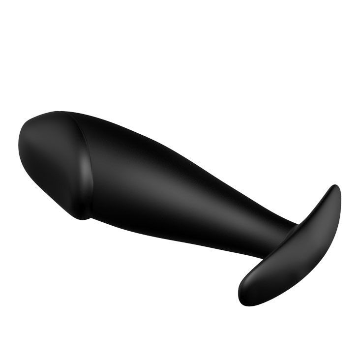 Анальна пробка Pretty Love Penis Shaped, 10 см (чорний)