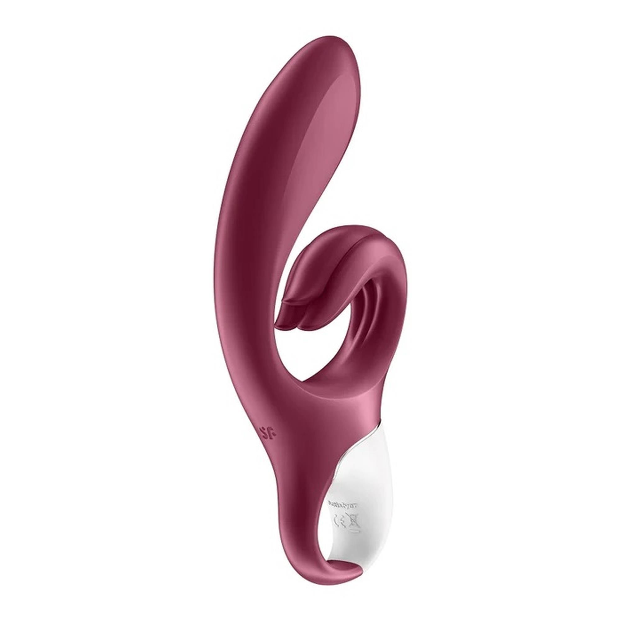 Вибратор-кролик Satisfyer Love Me, 22 см (бордовый)