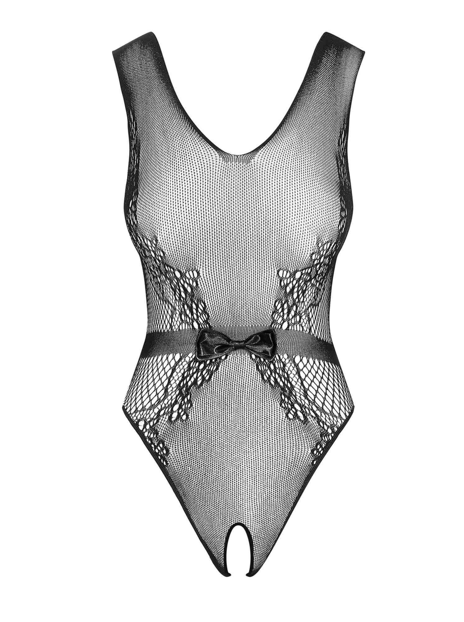 Боди Obsessive B115, S/M/L (черный)