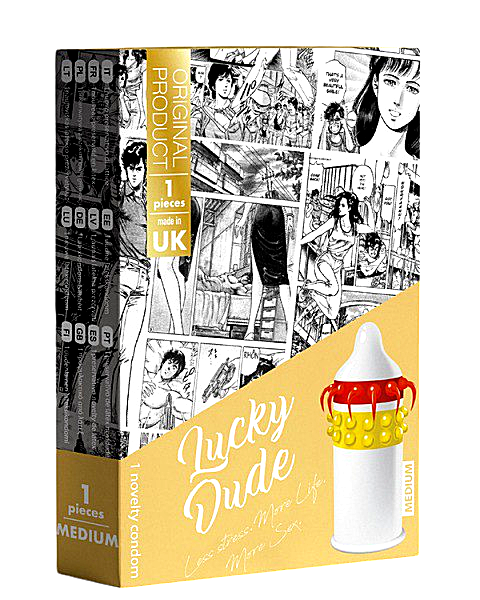 Презервативи Egzo Lucky Dude, 1 шт